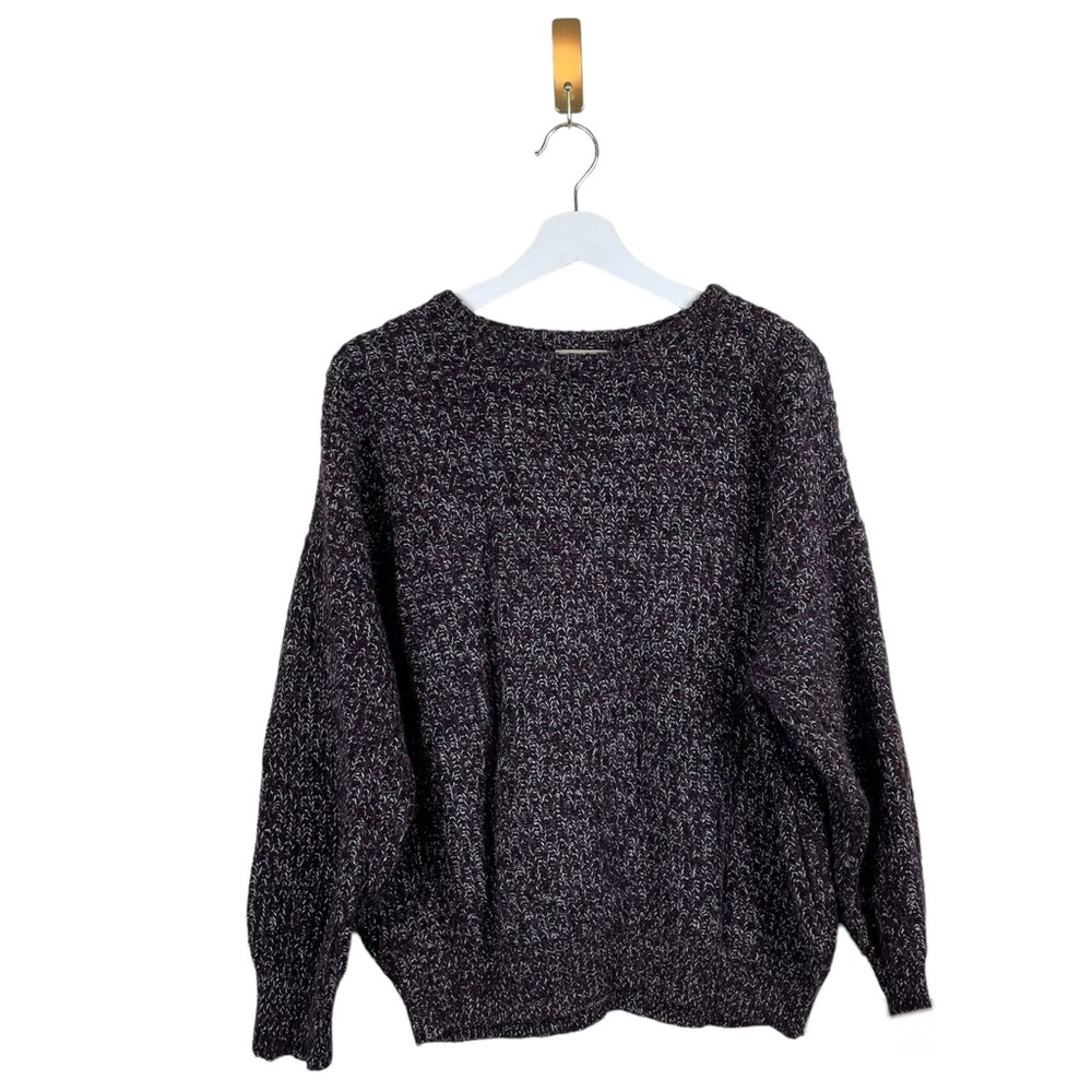 Aritzia TNA Oversized Wool Blend Crewneck Sweater Size Large